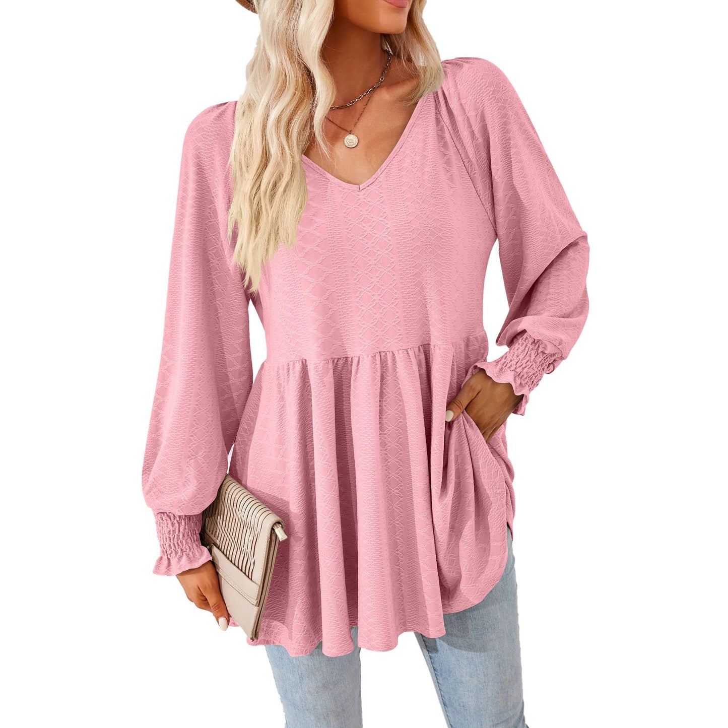 Women's V-neck Top