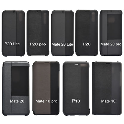 Huawei P10 P20 Leather Flip Phone Case