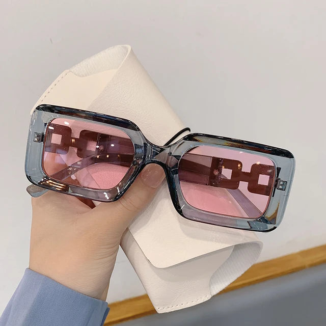 Ladies Vintage Square Sunglasses - various colours