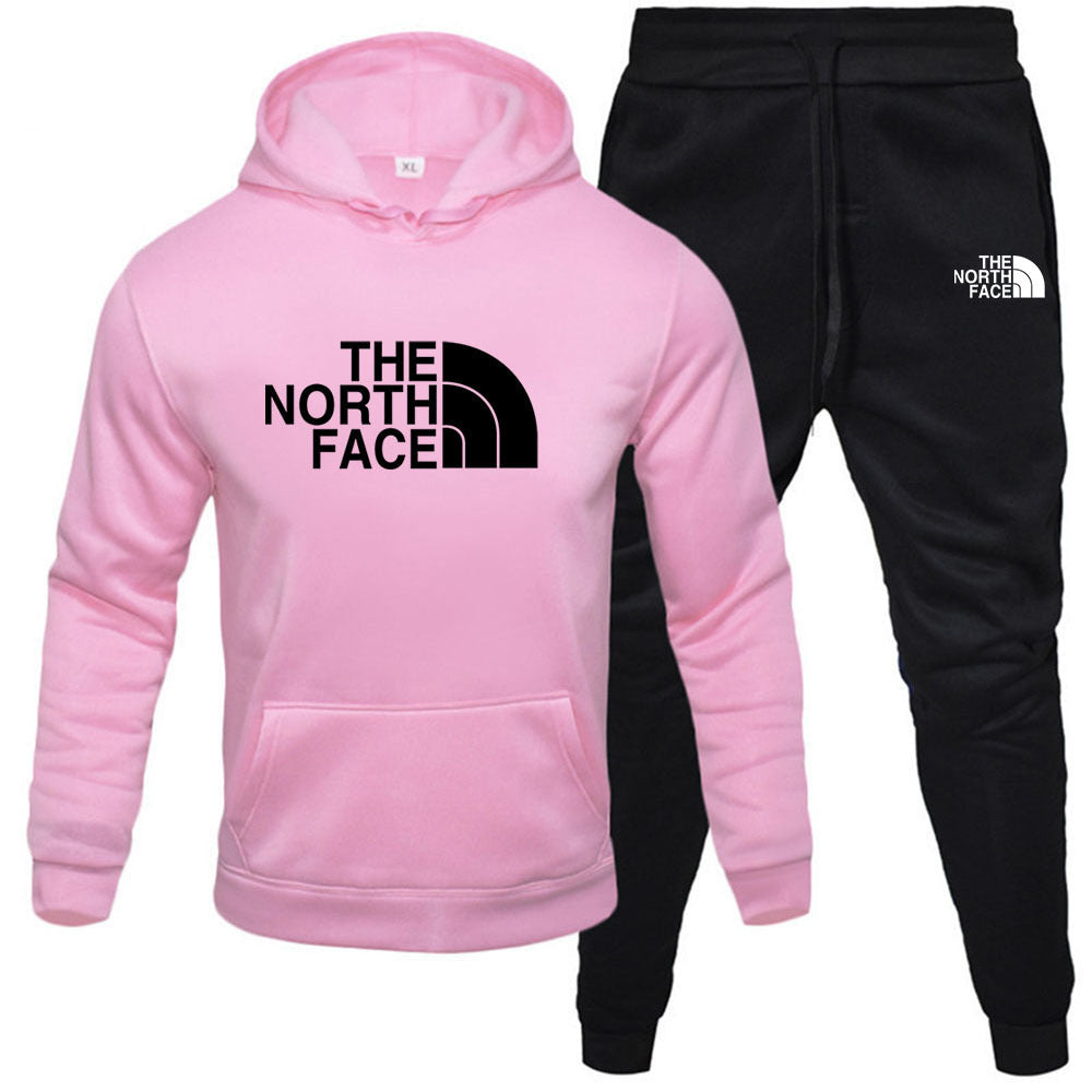Men's Hoodie & Tracksuit Bottom Set - The North Face