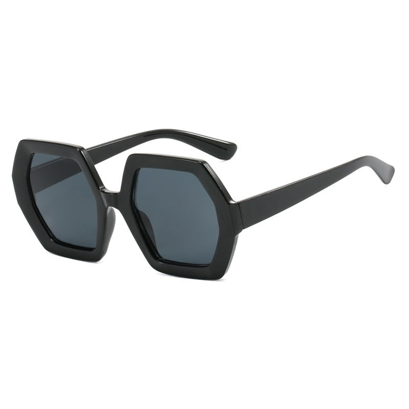 Ladies Polygon Sunglasses Anti-UV - various colours