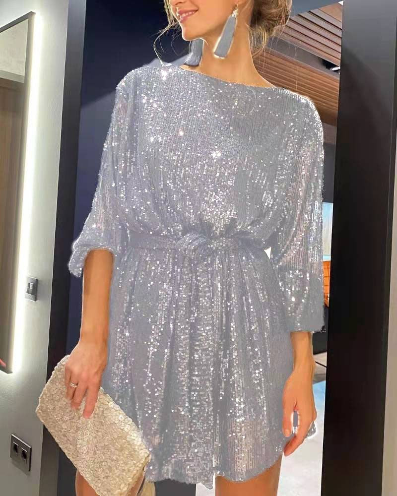 Women's Sequin Dress - various colours