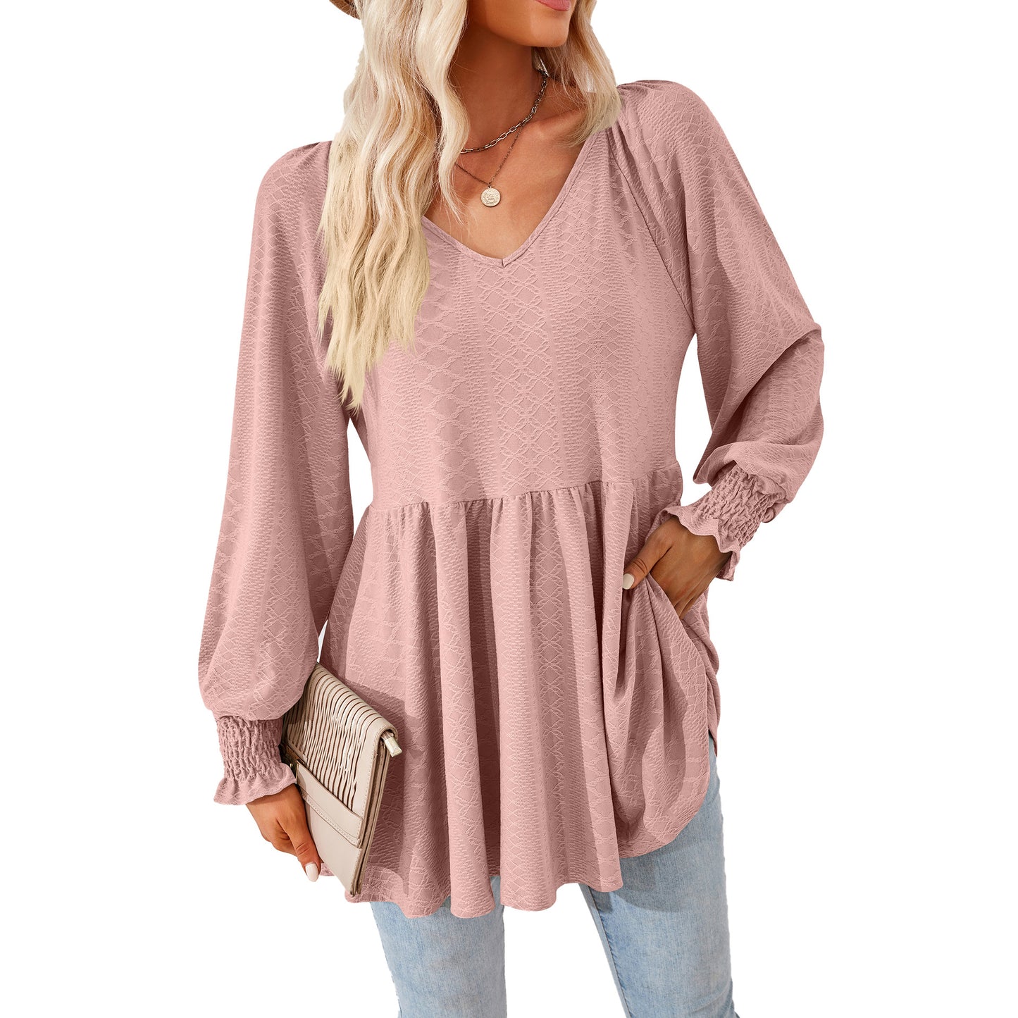 Women's V-neck Top