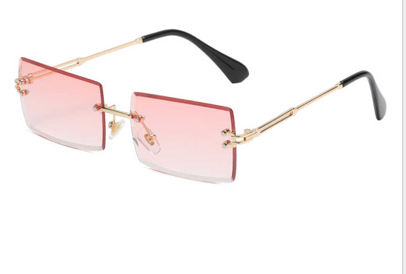Ladies Frameless Square Sunglasses - various colours