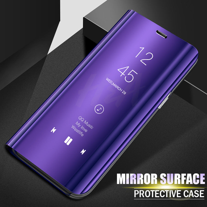 Samsung Phone Case Mirror Flip For Samsung Galaxy S10E S10 S9 S8 Plus Cover  Cover