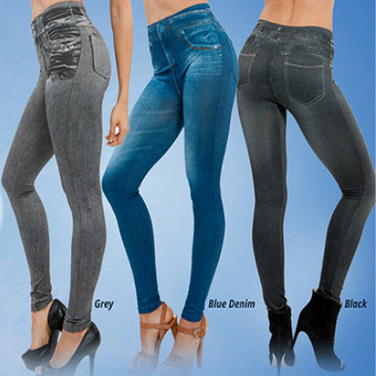 Women's Denim Jean Legging - Various Colours