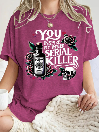 Slogan Halloween T Shirt - Inspire My Inner