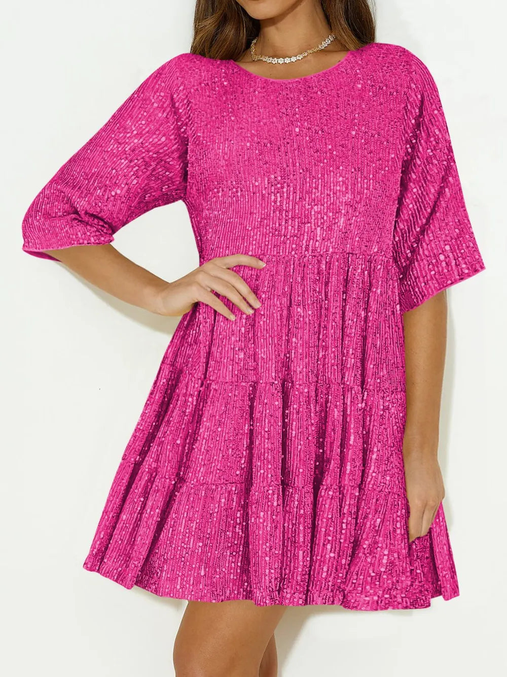 Women's Sequin Mini Dress