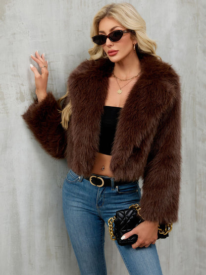 Women's Faux Fur Jacket - Various Colours