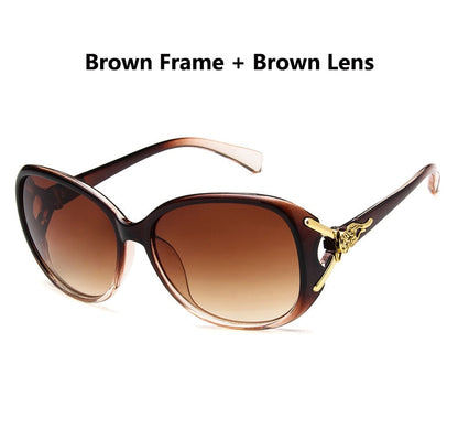 Ladies Oval Frame Sunglasses - various colours
