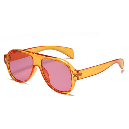 Men's Retro Pilot Sunglasses