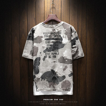 Men's T Shirt Camoflauge