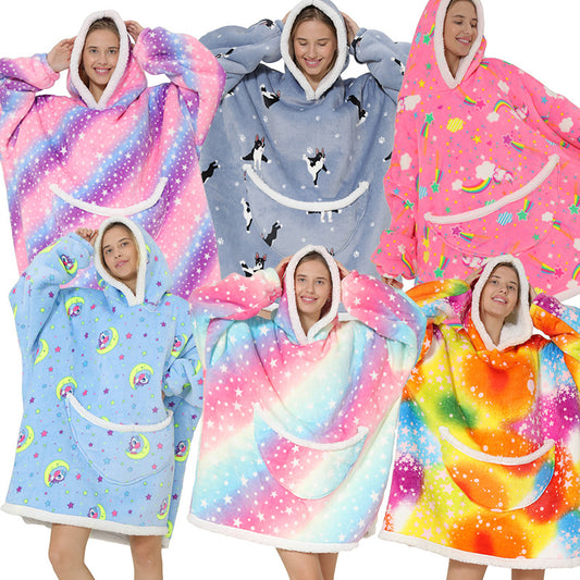 Fleece Oodie Oversized Hoodie - various designs