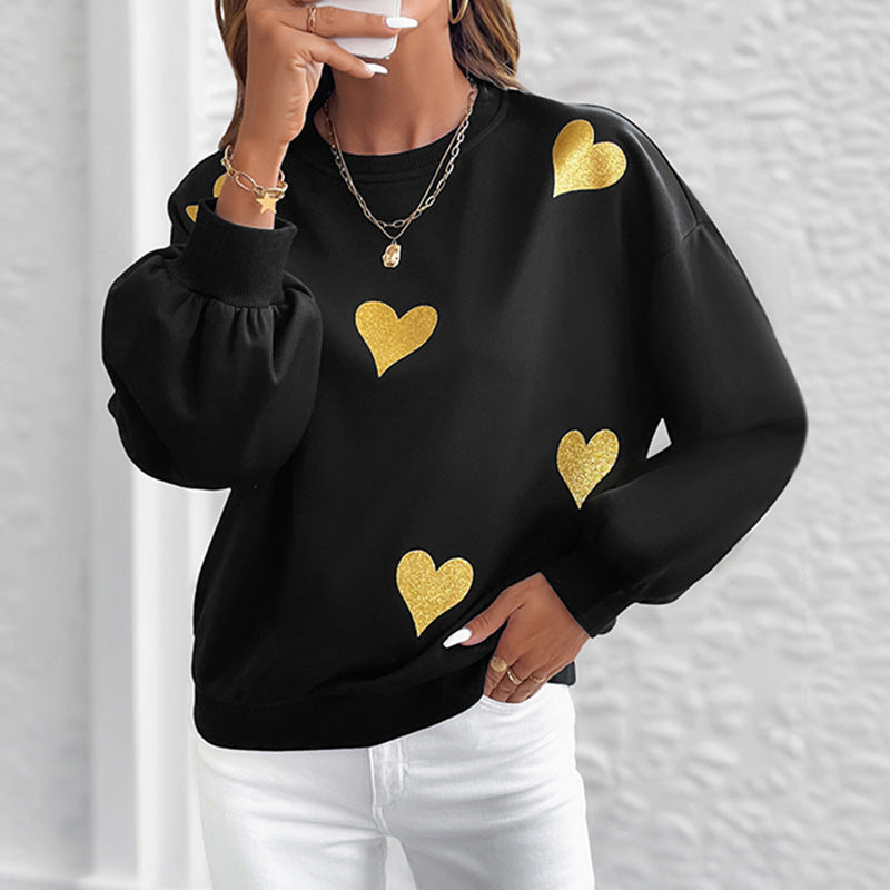 Valentines Inspired Jumper - Love Heart Print