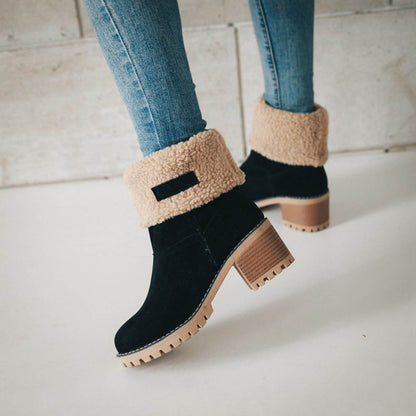 Women's Ankle Boot - Fleece - Various Colours