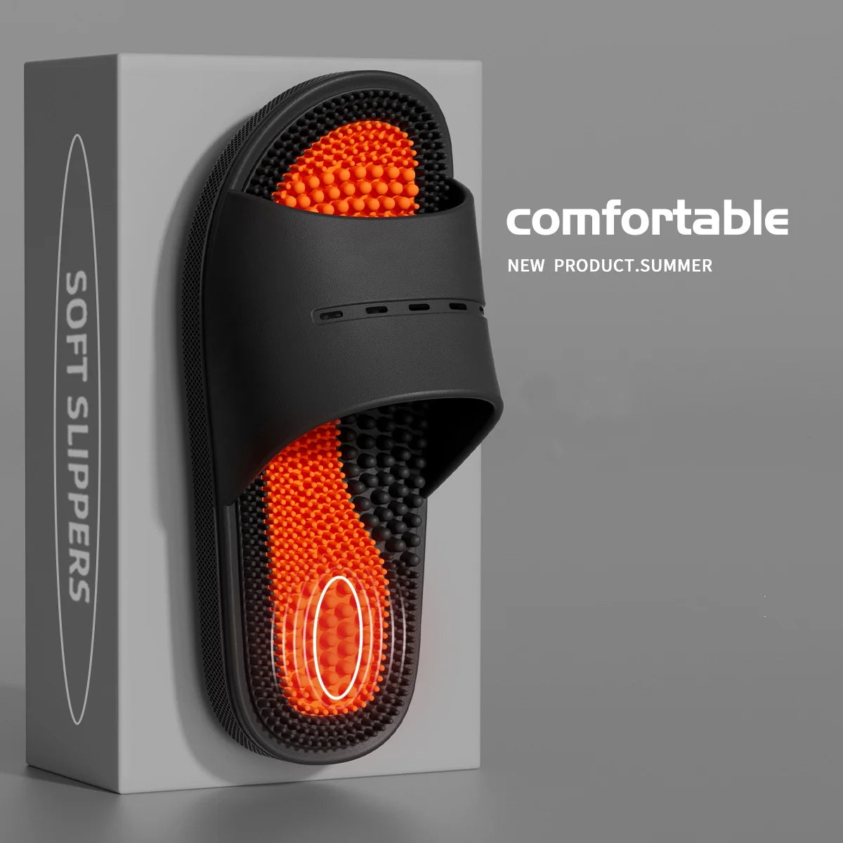 Men's Massage Sliders Slippers