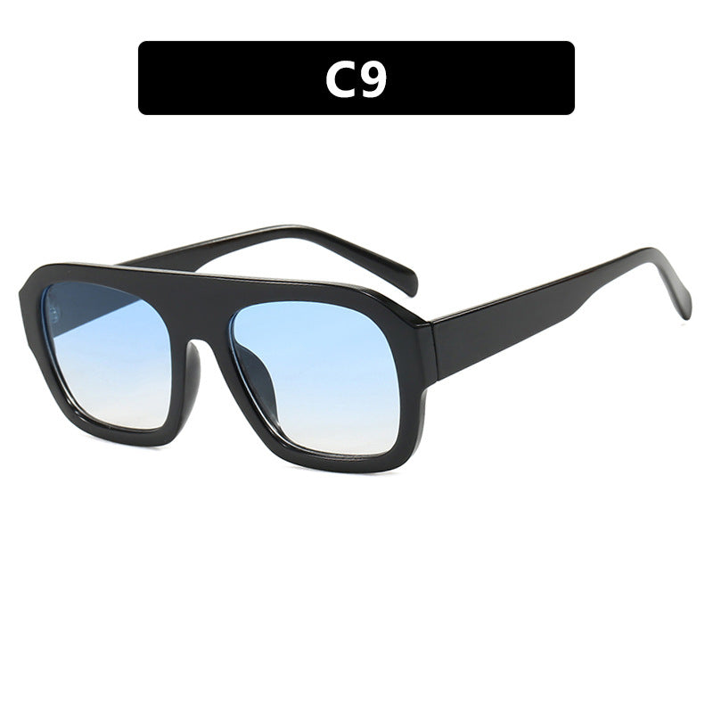 Ladies Large Frame Square Sunglasses - various colours