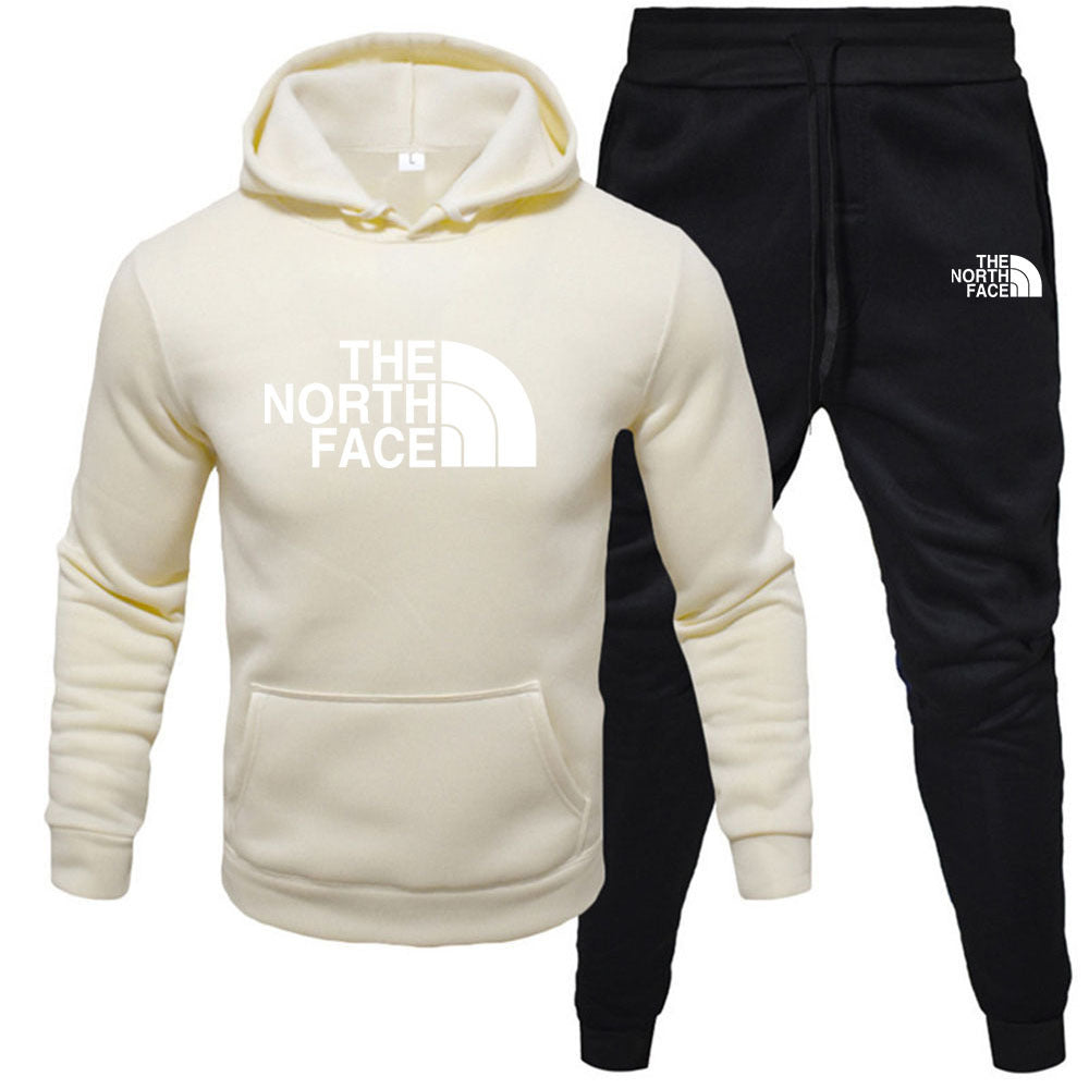 Men's Hoodie & Tracksuit Bottom Set - The North Face