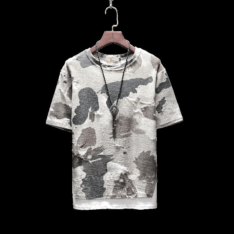 Men's T Shirt Camoflauge