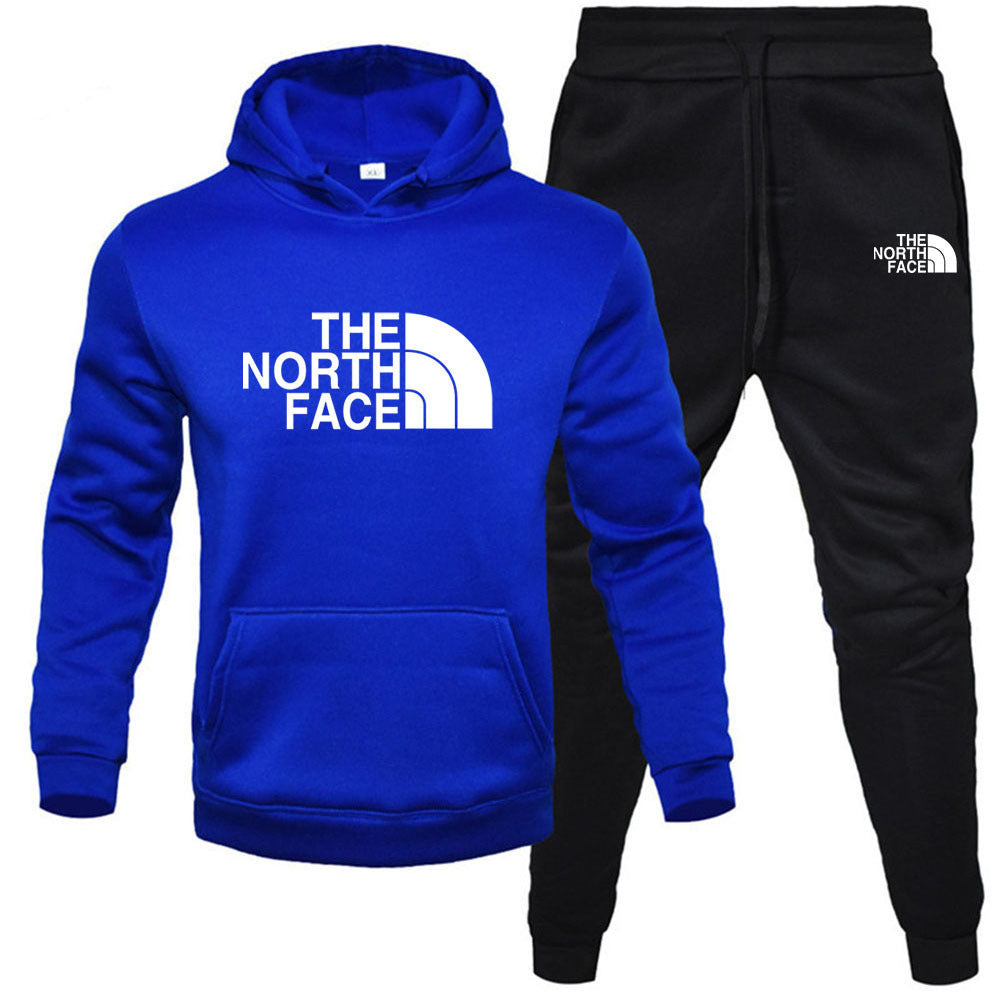 Men's Hoodie & Tracksuit Bottom Set - The North Face