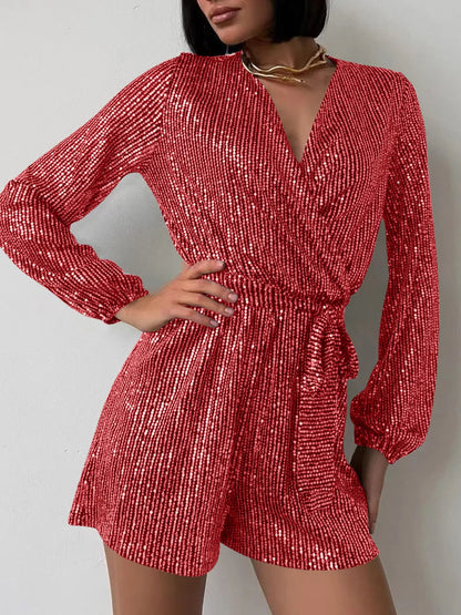 Women's Sequin Romper Playsuit - various colours