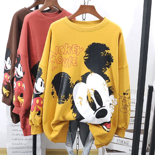 Women's Sweatshirt - Micky Print