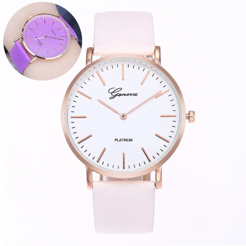 Women's Quartz Wrist Watch - Temperature Change