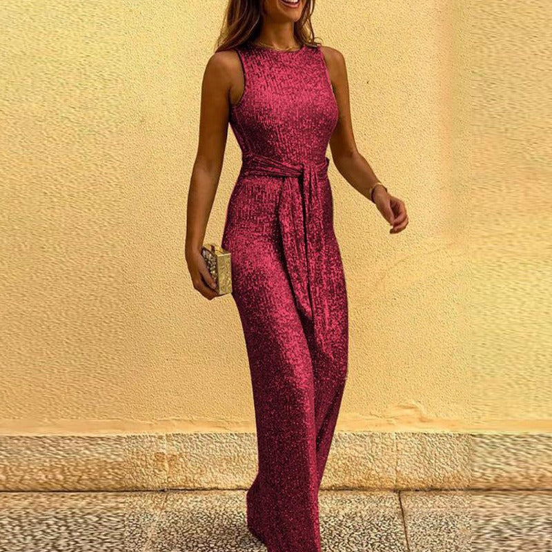 Women's Sequin Jumpsuit - various colours