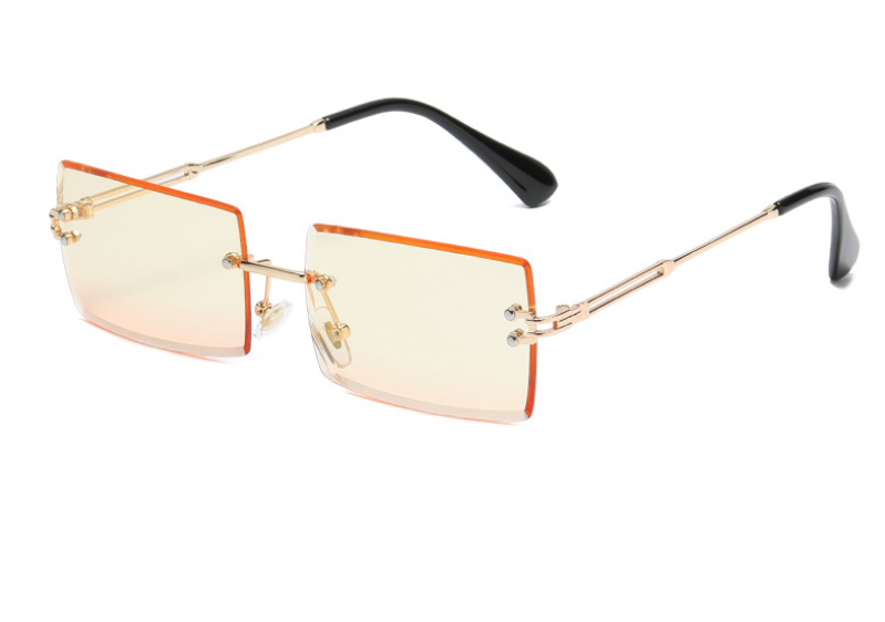 Ladies Frameless Square Sunglasses - various colours