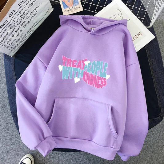 Hoodie - Treat People With Kindness - Up to 4XL - various colours