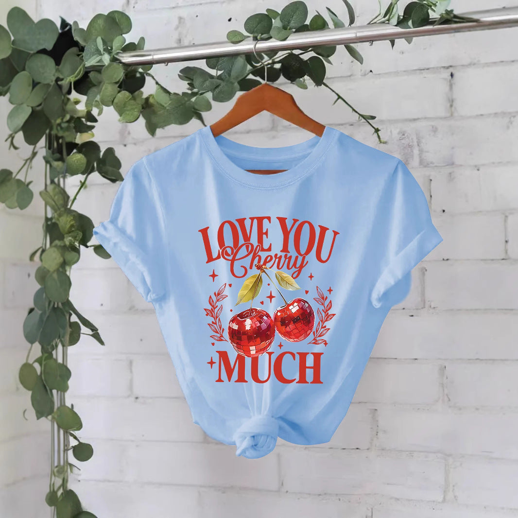 Valentines Insprired T-Shirt - Love You Cherry Much