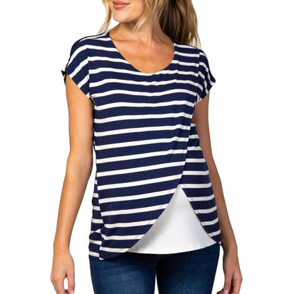 Ladies Maternity Breastfeeding Top - Mum To Be - Pregnancy