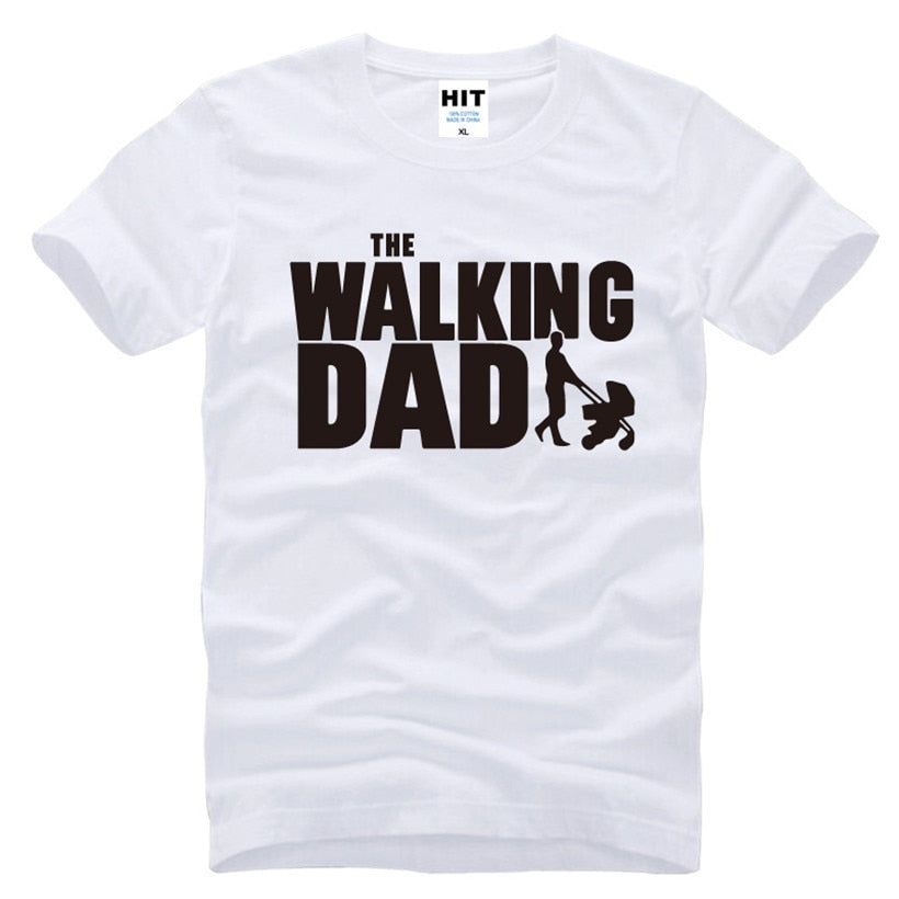 Men's T Shirt - The Walking Dad - Fathers Day