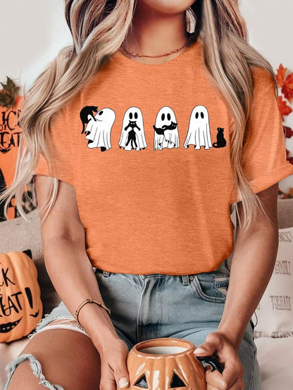 Halloween Ghost T Shirt