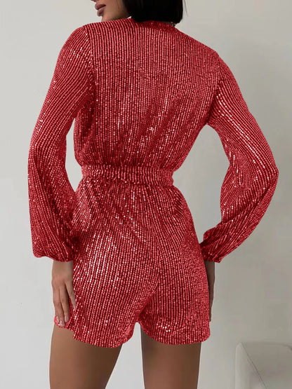 Women's Sequin Romper Playsuit - various colours