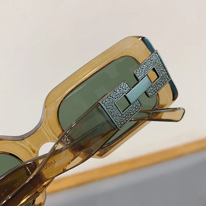 Ladies Vintage Square Sunglasses - various colours