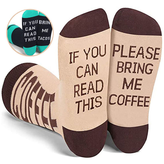 Socks - IF YOU CAN READ THIS Slogan