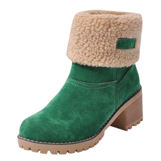 Women's Ankle Boot - Fleece - Various Colours