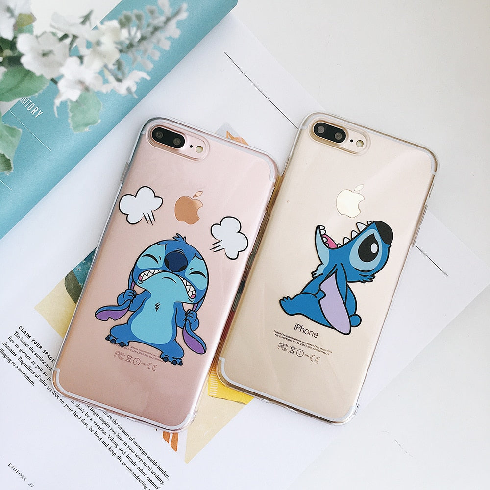 iPhone Case - Stitch for models 8 7 6 6s Plus X XR Xs