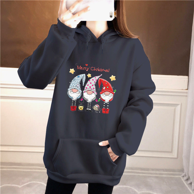 Christmas Hoodie - Gonk Print - Various Colours