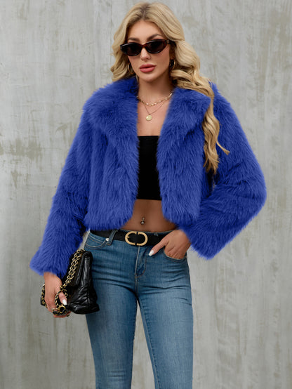 Women's Faux Fur Jacket - Various Colours