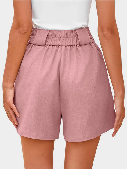 Women's Wide Waistband Shorts
