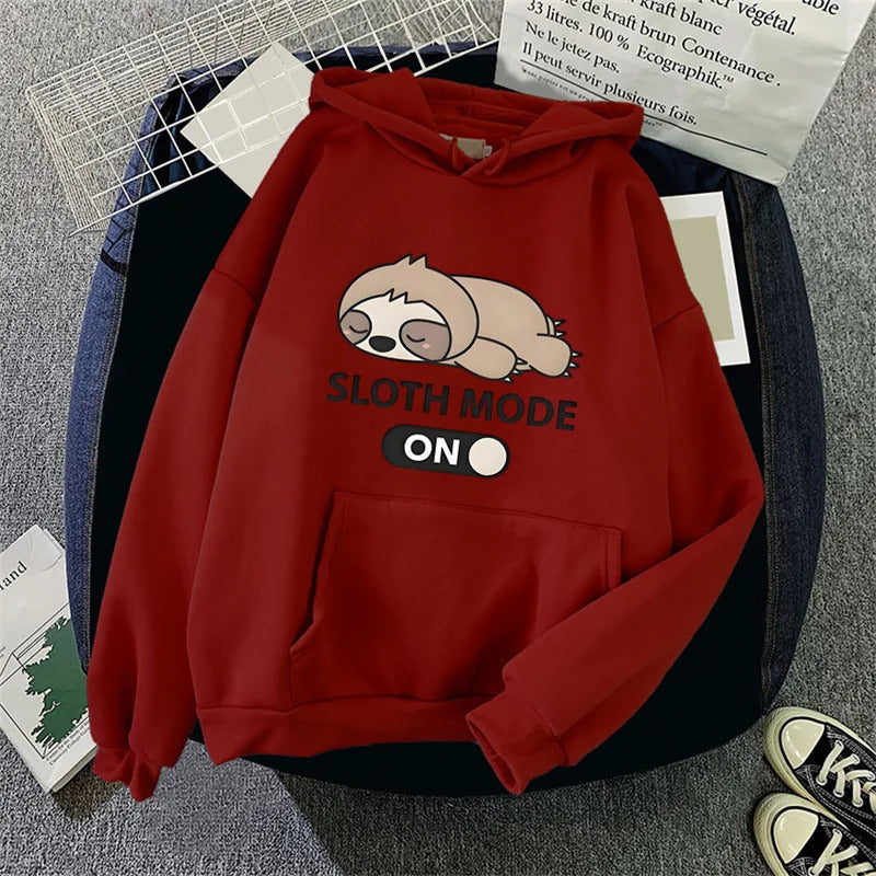 Unisex Hoodie - Sloth Mode - Up To 4XL