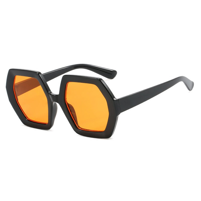 Ladies Polygon Sunglasses Anti-UV - various colours