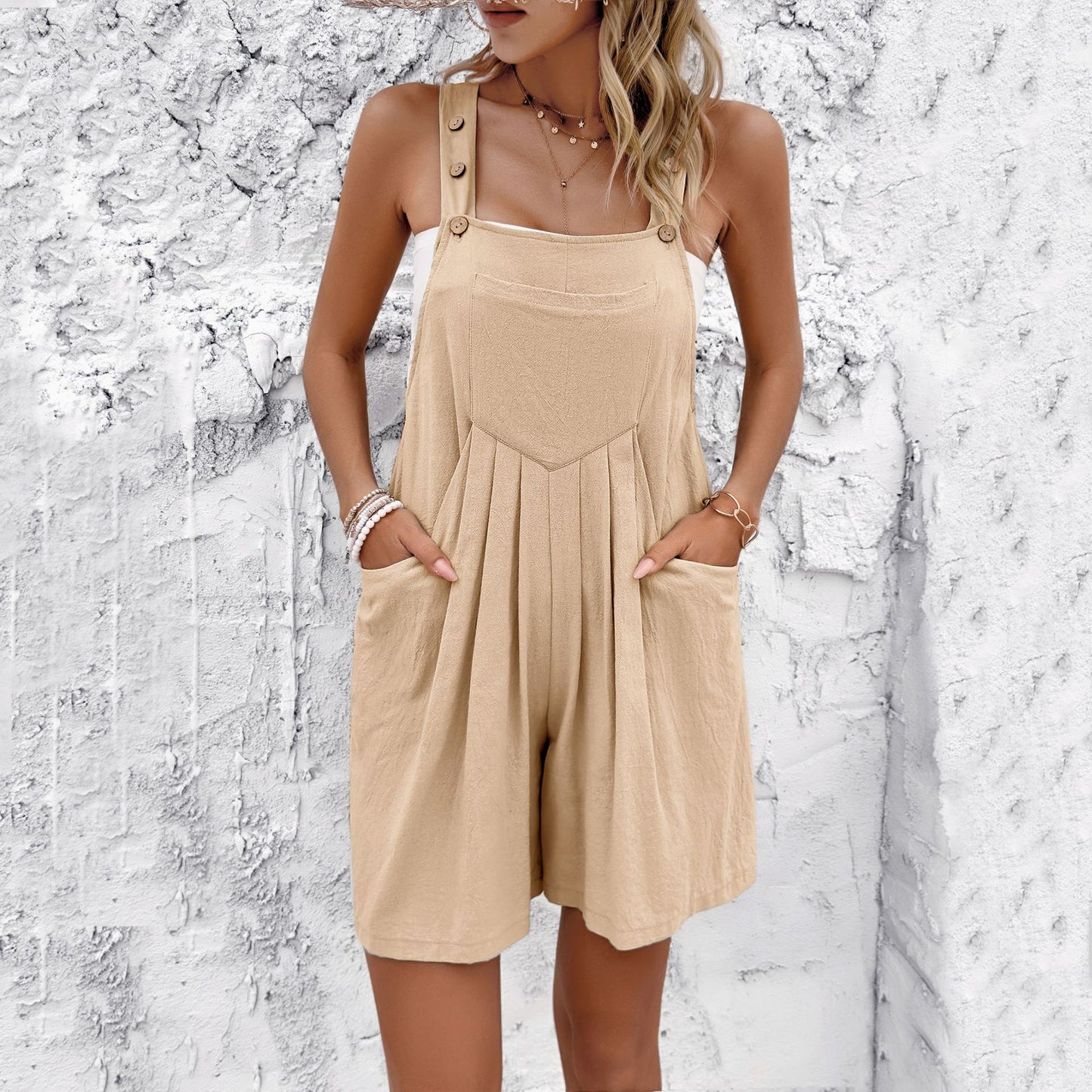 Women's Casual Romper Short Jumpsuit - various colours