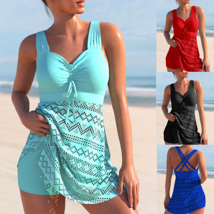 Swimsuit Dress with Matching Short