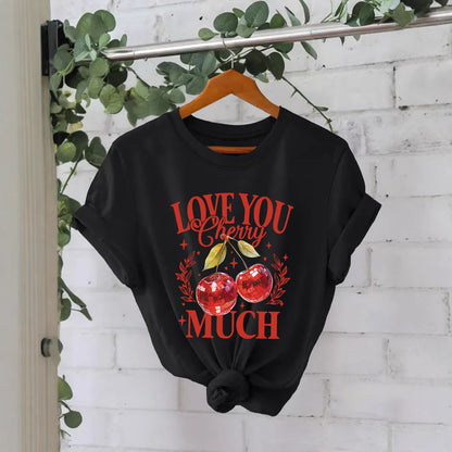 Valentines Insprired T-Shirt - Love You Cherry Much