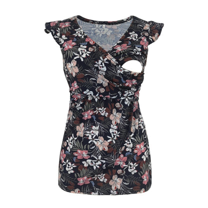 Ladies Maternity Breastfeeding Top - Mum To Be - Pregnancy