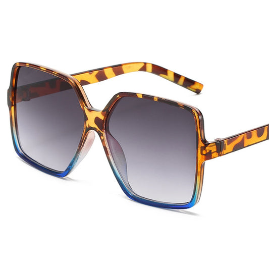 Ladies Square Oversized Sunglasses - various colours