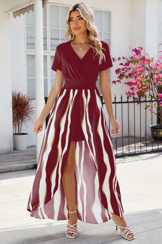 Women's Dress with Chiffon Skirt - various colours